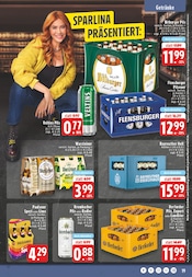 Bitburger im EDEKA Prospekt in Bad Salzuflen Aktueller EDEKA Prospekt mit Bitburger, "Aktuelle Angebote", Seite 21