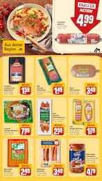 REWE Leberkaese im Prospekt 