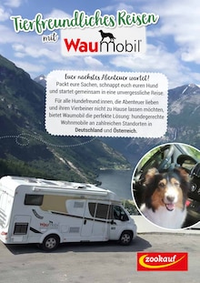 Zookauf Prospekt Wermelskirchen "Tierfreundliches Reisen mit Waumobil" mit 1 Seite