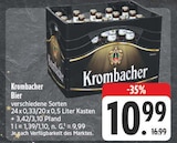 Aktuelle Krombacher Angebote bei EDEKA in Leipzig Aktuelles Krombacher Angebot bei EDEKA in Leipzig ab 10,99 €