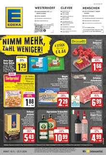 EDEKA Prospekt "Aktuelle Angebote" mit  Seiten (Hagen (Stadt der FernUniversität))