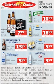 Aktueller Getränke Oase Prospekt mit Bier, "Aktuelle Angebote", Seite 1