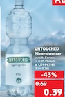 Aktuelles Mineralwasser Angebot bei Kaufland in Karlsruhe ab 0,39 €