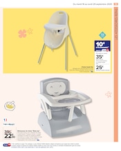 Chaise Angebote im Prospekt "PARENTS MALINS IL N’Y A PAS DE PETITES ÉCONOMIES" von Carrefour Chaise Angebote im Prospekt "PARENTS MALINS IL N’Y A PAS DE PETITES ÉCONOMIES" von Carrefour auf Seite 15