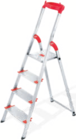 Alu-Sicherheitsleiter L81 Comfort Line 4 Stufen bei toom Baumarkt im Herford Prospekt für 64,99 €