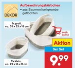Aufbewahrungskörbchen bei Netto Marken-Discount im Prospekt "" für 9,99 €