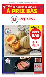 Catalogue U Express à Vinneuf, avec 16 pages Prospectus U Express à Vinneuf, "Spécial PRODUITS FRANÇAIS À PRIX BAS", 16 pages, 07/07/2026 - 12/07/2026