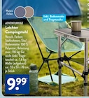 Leichter Campingstuhl im Angebot bei ALDI SÜD in Kaarst Leichter Campingstuhl Angebote von ADVENTURIDGE bei ALDI SÜD Kaarst für 9,99 €