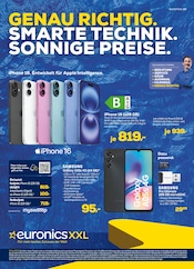 Computer im EURONICS Prospekt in Saarlouis Aktueller EURONICS Prospekt mit Computer, "GENAU RICHTIG. SMARTE TECHNIK. SONNIGE PREISE.", Seite 1