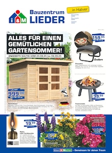Bauzentrum Lieder Prospekt ALLES FÜR EINEN GEMÜTLICHEN GARTENSOMMER! mit  Seiten in Hückeswagen (Schloss-Stadt) und Umgebung