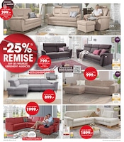 Promos Canapé dans le catalogue "SEMAINES SAINT-MARTIN SAINT MARTIN DIVISE LES PRIX" de Möbel Martin Canapé en promo dans le catalogue Möbel Martin à la page 2