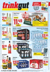 Trinkgut Getränkemärkte Prospekt der aktuellen Woche mit 6 Seiten, gültig von 03.11.2025 bis 08.11.2025, in Haan und Umgebung Aktueller Trinkgut Getränkemärkte Prospekt in Haan und Umgebung, "Aktuelle Angebote" mit 6 Seiten, 03.11.2025 - 08.11.2025