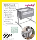 Beistellbett „Basic“ im Angebot bei XXXLutz Möbelhäuser in Kirchheim Beistellbett „Basic“ Angebote von My Baby Lou bei XXXLutz Möbelhäuser Kirchheim für 99,99 €