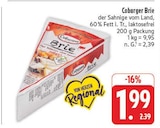 EDEKA - Coburger Brie Angebot im Prospekt Coburger Brie bei EDEKA im Prospekt "" für 1,99 €