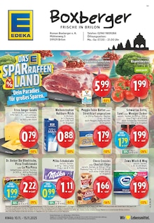 Aktueller EDEKA Prospekt "Aktuelle Angebote" für Brilon Aktueller EDEKA Prospekt für Brilon mit Seiten