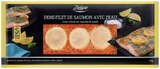 Demi-filet de saumon avec peau - Deluxe en promo chez Lidl Argenteuil à 13,99 €