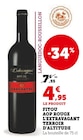 Fitou AOP Rouge Terroir d'Altitude - L'Extravagant - Hyper U à Béthune Fitou AOP Rouge Terroir d'Altitude - L'Extravagant en promo chez Hyper U Béthune à 4,95 €