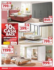 Schlafzimmer im Segmüller Prospekt in Weinheim Aktueller Segmüller Prospekt mit Schlafzimmer, "Zum Glück gibt’s Segmüller - 10% Cashback", Seite 4