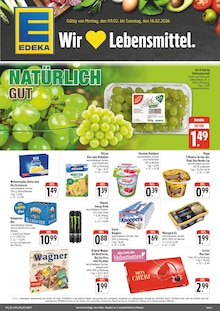 EDEKA Prospekt Wir lieben Lebensmittel! mit 4 Seiten