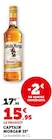 Spiced Gold 35° - Captain Morgan en promo chez U Express Poitiers à 15,95 €