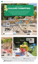 Promos Table De Salon dans le catalogue "Mobilier de jardin" de Carrefour Market à la page 4