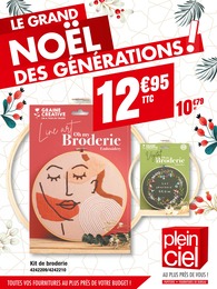 Prospectus Plein Ciel "Le grand Noël des générations !", 4 pages, 21/11/2022 - 17/12/2022