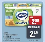 Toilettenpapier bewährt Angebote von Zewa bei combi Paderborn für 2,49 €