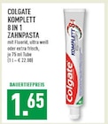 Marktkauf Herford - Komplett 8 in 1 Zahnpasta Angebot im Prospekt Komplett 8 in 1 Zahnpasta bei Marktkauf im Herford Prospekt für 1,65 €