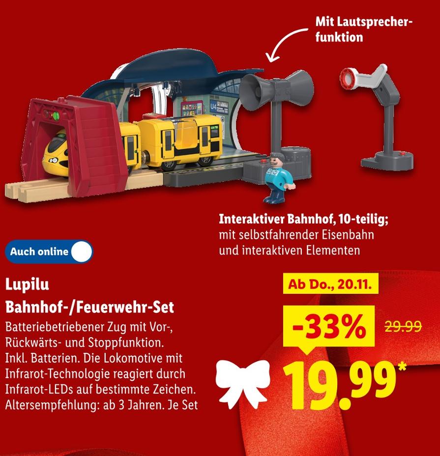 Bahnhof-/Feuerwehr-Set