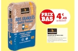 Granules de bois 15kg - Woodstock en promo chez U Express Reims à 4,49 €