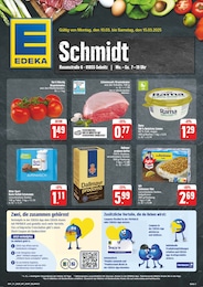 EDEKA Prospekt für Sebnitz: "Wir lieben Lebensmittel!", 8 Seiten, 10.03.2025 - 15.03.2025