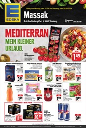 Aktueller nah und gut Supermarkt Prospekt in Bamberg und Umgebung, "Wir lieben Lebensmittel!" mit 4 Seiten, 15.04.2024 - 20.04.2024