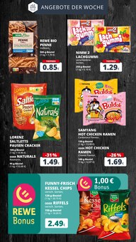 Nudeln im aktuellen REWE Prospekt (Köln) Nudeln im REWE Prospekt "Dein Markt" mit 22 Seiten (Köln)
