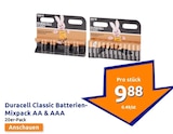 Classic Batterien-Mixpack AA & AAA Angebote von Duracell bei Action Siegburg für 9,88 €