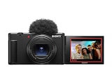 ZV-1 II Kompaktkamera Schwarz, 2.7x opt. Zoom, LCD Touchscreen, WLAN von SONY im aktuellen MediaMarkt Saturn Prospekt für 749,00 €