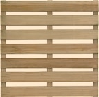 Dalle en bois 50 x 50 cm en promo chez Intermarché Hyper Nancy à 3,50 €