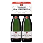 Champagne Alfred Rothschild en promo chez Auchan Hypermarché Saint-Barthélémy-d'Anjou à 38,50 €