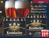 Aktuelle Krombacher Angebote bei EDEKA in Düren Aktuelles Pils Angebot bei EDEKA in Düren ab 11,49 €