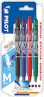 4 frixion ball clicker assortis - PILOT en promo chez Intermarché 4 frixion ball clicker assortis - PILOT dans le catalogue Intermarché