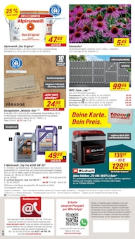 Alpina im aktuellen toom Baumarkt Prospekt (Mönchengladbach) Alpina im toom Baumarkt Prospekt "Respekt, wer's selber macht." mit 16 Seiten (Mönchengladbach)