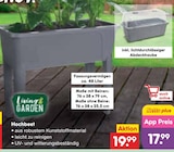 Hochbeet im Netto Marken-Discount Prospekt Hochbeet von Living Garden im aktuellen Netto Marken-Discount Prospekt für 17,99 €