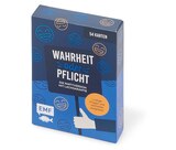 Kartenspiel »Wahrheit oder Pflicht« im Angebot bei Tchibo im Supermarkt in Langenfeld Kartenspiel »Wahrheit oder Pflicht« Angebote bei Tchibo im Supermarkt Langenfeld für 4,99 €