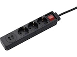USB 3.4A 3-fach Steckdosenleiste, 1,4 m im MediaMarkt Saturn Prospekt USB 3.4A 3-fach Steckdosenleiste, 1,4 m von HAMA im aktuellen MediaMarkt Saturn Prospekt für 12,99 €