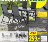 Aluminium-Gartenmöbelset, 5-teilig von Livarno Home im aktuellen Lidl Prospekt