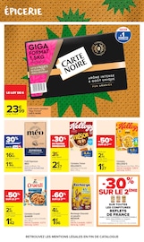 Promos Café Moulu dans le catalogue "LE MOIS DES SUPPORTERS" de Carrefour Market Café Moulu en promo dans le catalogue Carrefour Market à la page 30