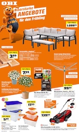 Aktueller OBI Prospekt mit Aufbewahrungsbox, "BIBERSTARKE ANGEBOTE", Seite 1