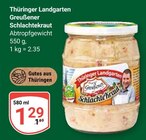 Aktuelles Greußener Schlachtekraut Angebot bei GLOBUS in Halle (Saale) ab 1,29 €