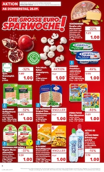 Wasser im Kaufland Prospekt "Hier bin ich richtig" mit 60 Seiten (Kiel)