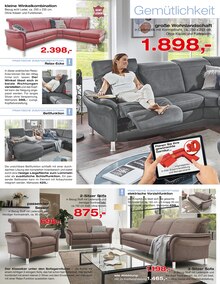 Sofa im aktuellen külkens+sohn Polstermöbel Prospekt (Hagen (Stadt der FernUniversität)) Sofa im külkens+sohn Polstermöbel Prospekt "SOFA MAGAZIN" mit 16 Seiten (Hagen (Stadt der FernUniversität))