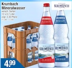 Mineralwasser von Krumbach im aktuellen Getränke City Prospekt für 4,99 €